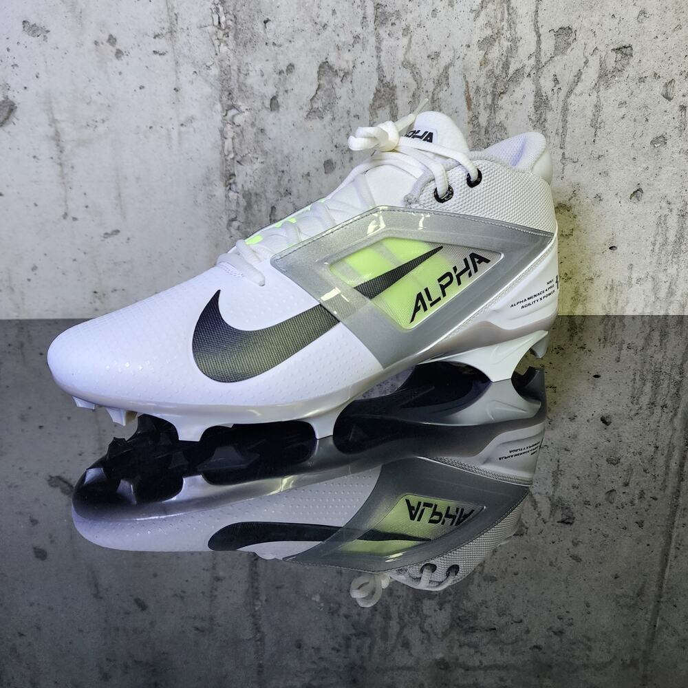 MSRP $119 Nike Men's Alpha Menace 4 Pro Football Cleats, size 12